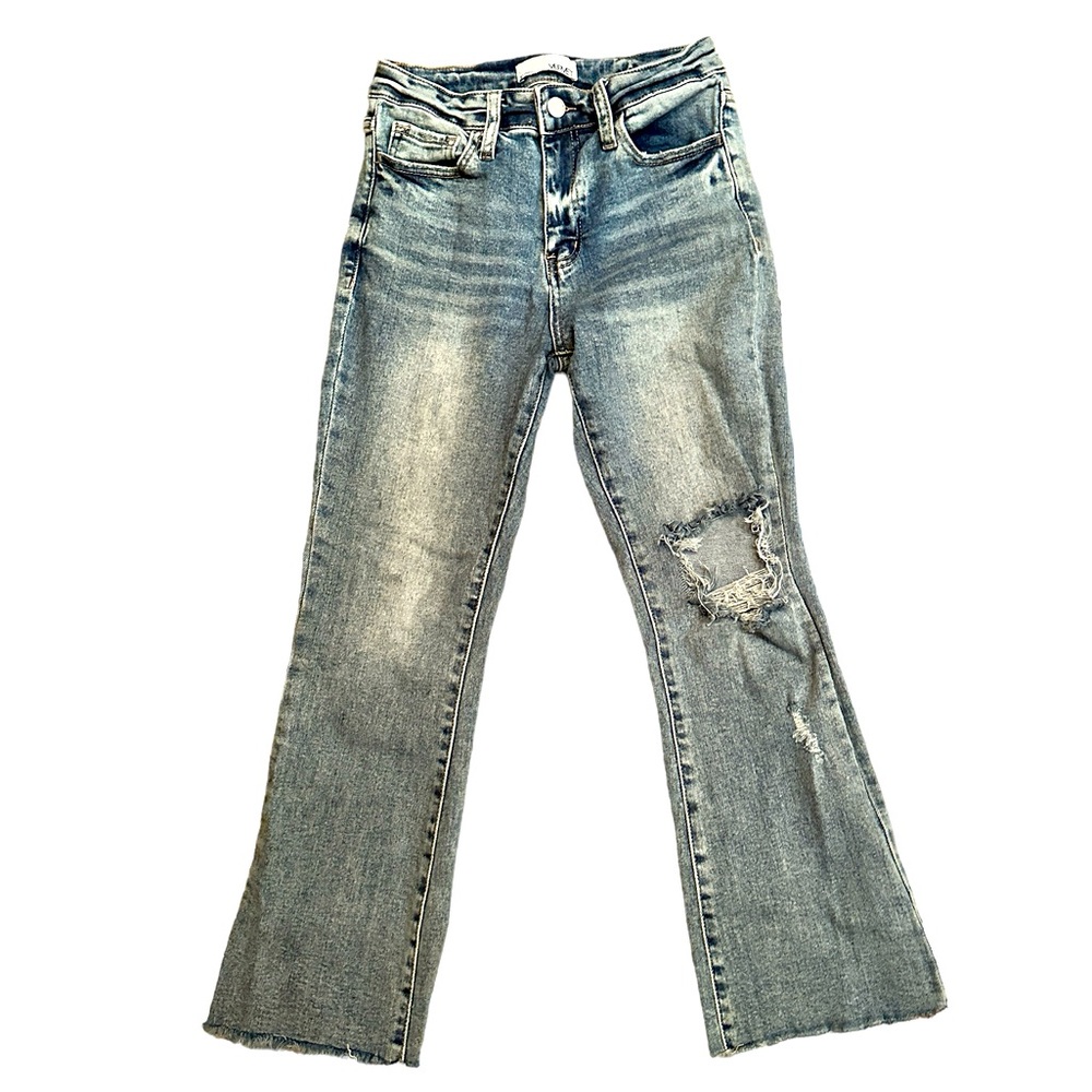 Vervet Flare crop jeans